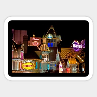 Glittering Night life Sticker